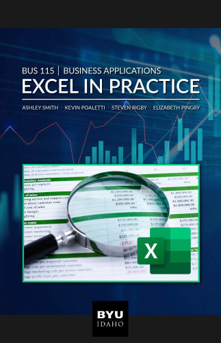 Cover for BUS 115 - Business Applications: Excel in Practice